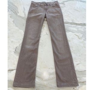 ESCADA SPORT MAUVE TAUPE LUCA BUTTERFLY JEANS SIZE US 4 / 34